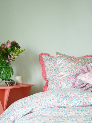 Bedding Made With Liberty Fabric Betsy Candy Floss Pink