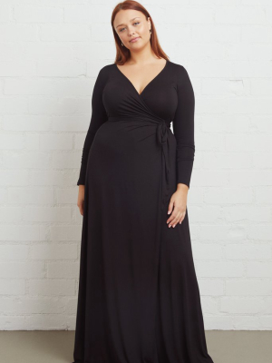 Harlow Wrap Dress - Plus Size