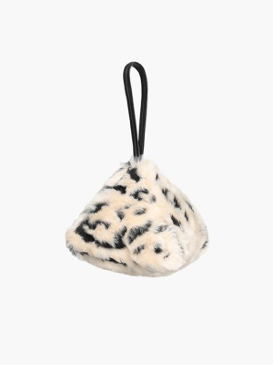 Leopard Triangle Bag