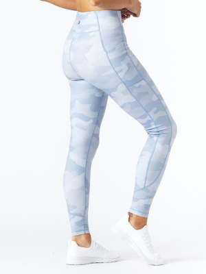 Taper Legging Print: French Blue Camo