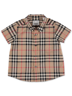 Burberry Kids Vintage Check Short-sleeve Shirt