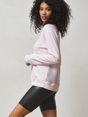 Penelope Mesh Back Pullover