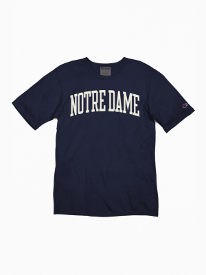 Champion University Of Notre Dame Pigment Dye Tee