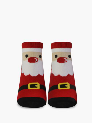 Santa Ankle Socks