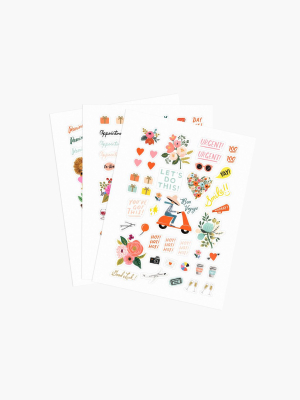 Rifle Paper Co Sticker Sheets