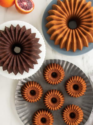 Nordic Ware Brilliance Bundt Pan, 5 Cup, Bundtlette