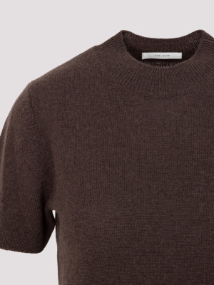 The Row Carbo Short Sleeve Jumper