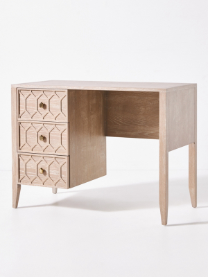 Textured Trellis Desk