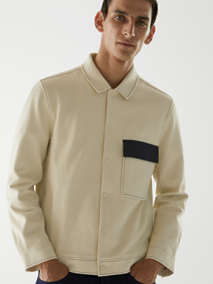 Cotton-twill Shirt Jacket