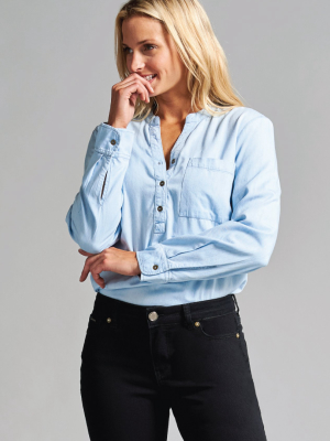 Terry Tunic Chambray