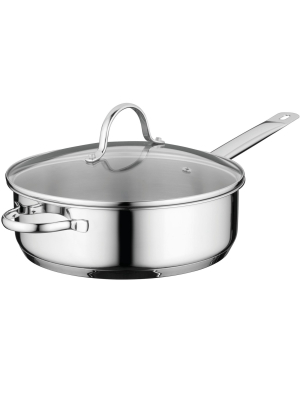 Berghoff Comfort 10" 18/10 Stainless Steel Covered Deep Skillet