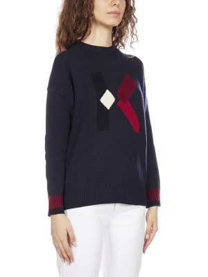 Kenzo K Logo Intarsia Jumper