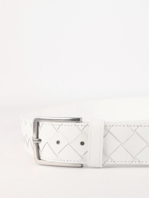 Bottega Veneta Intrecciato Buckle Belt