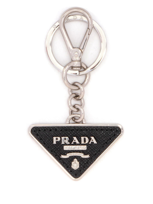 Prada Logo Keyring