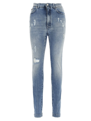 Dolce & Gabbana Audrey Distressed Jeans