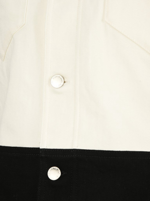 Neil Barrett Two Tone Logo Patch Jacket