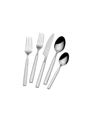 Towle 20pc Stainless Steel Living Forged Lawton Silverware Set