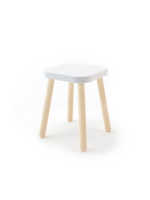 Oeuf Square Stool