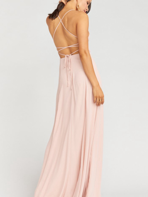 Godshaw Goddess Gown ~ Dusty Blush Crisp