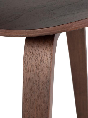 Nuevo Satine Dining Chair - Dark Walnut