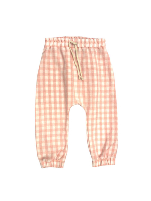 Pulpo Vichy Pink Pants