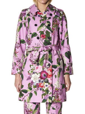 Hamish Floral Trench Coat