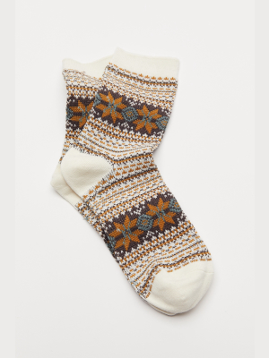 Star Fair Isle Sock