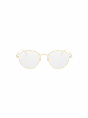 Cartier Round Frame Glasses