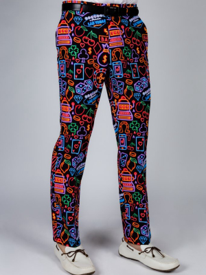 The Pappagiorgio | Las Vegas Neon Lights Pants