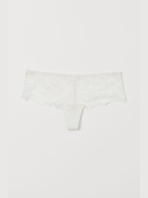 Lace Thong Briefs