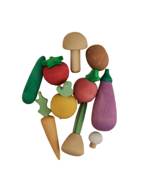 Raduga Grez Wooden Vegetable Set