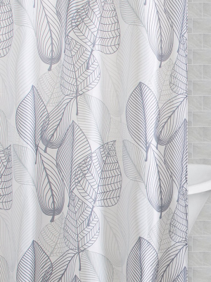 The Botanical Leaves Shower Curtain