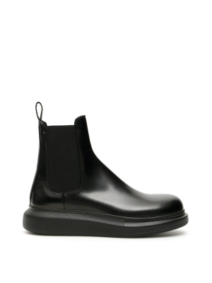 Alexander Mcqueen Hybrid Platform Chelsea Boots