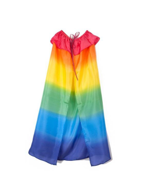 Sarah's Silks Cape · Rainbow