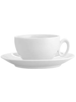 Vista Alegre Broadway White Tea Cup & Saucer