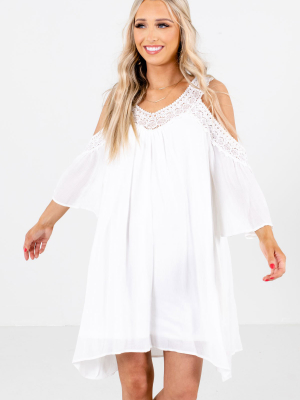 My Destiny Cold Shoulder Mini Dress