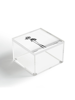 Bree Madden Two Palms Acrylic Box - Deny Designs