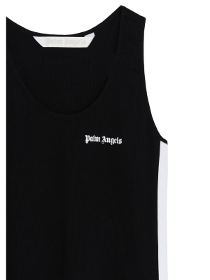 Palm Angels Logo Printed Tank Top