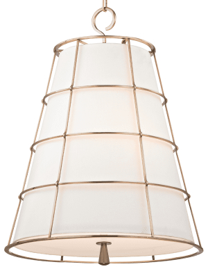 Savona 3 Light Pendant Aged Brass