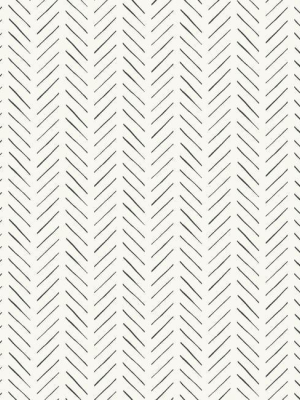 Sample Pick-up Sticks Peel & Stick Wallpaper In Black And White By Joanna Gaines For York Wallcoverings