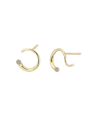 Duo Whirl Earrings