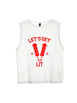 Let's Get Lit [women's Muscle Tank]