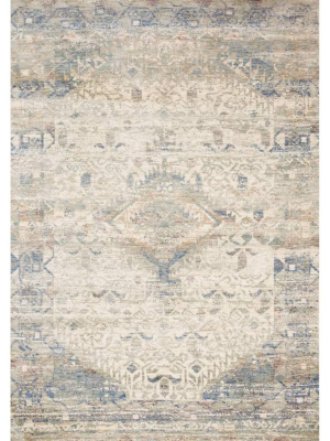 Loloi Revere Rug - Ivory/blue