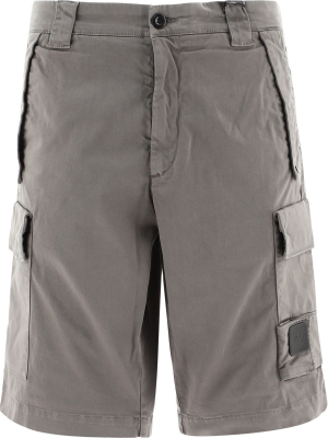 C.p. Company Pocket Detailed Cargo Shorts