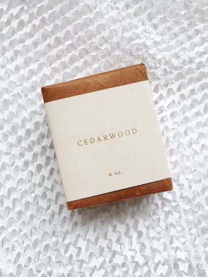 Cedarwood Soap