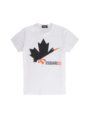 Dsquared2 Kids Graphic Logo Printed T-shirt