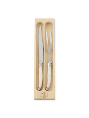 Jean Dubost Laguiole Knife Carving Set