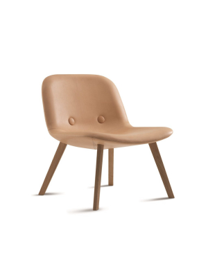 Eyes Lounge Chair - Wood Base