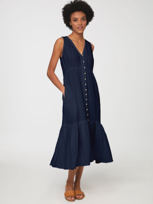 Lexa Dress - Navy