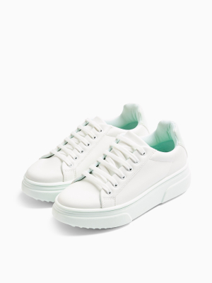 Canada Mint Lace Up Sneakers